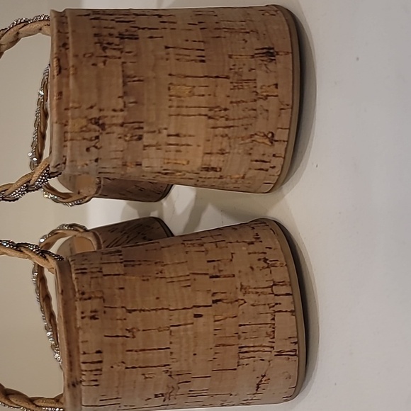 Steve Madden crystal strap platform sandals - Picture 4 of 5